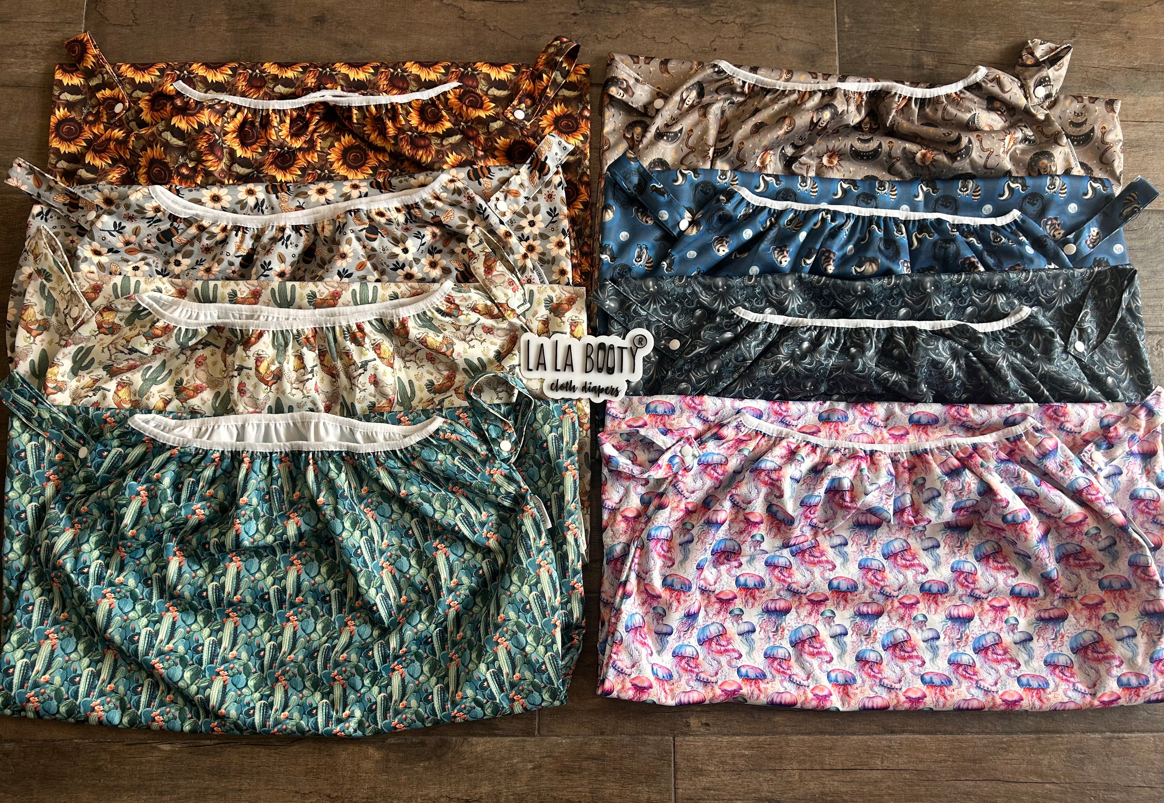 Aurelia Print Pail Liner - Double Lined