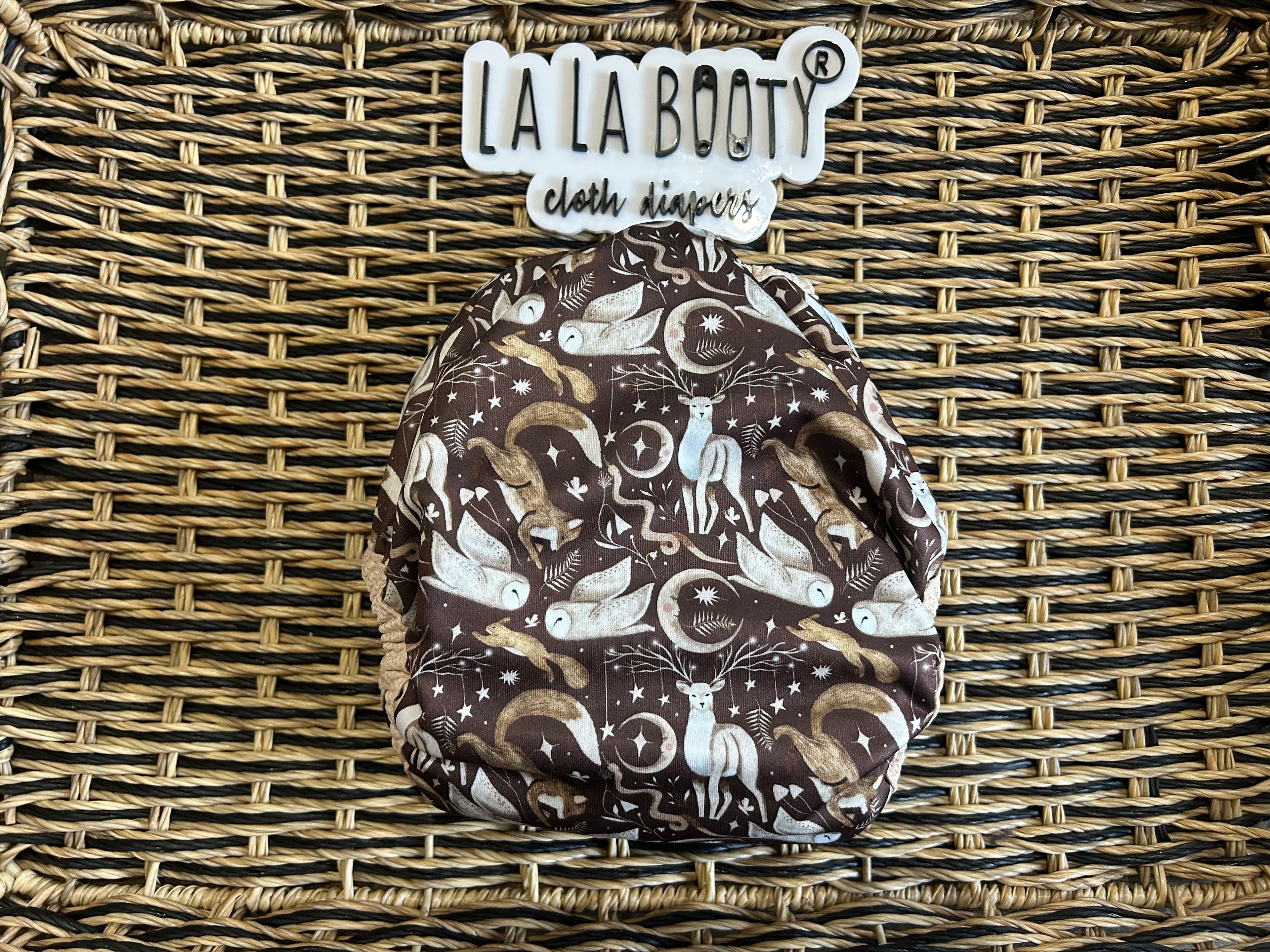 Luca Print Cover Diaper Middlest and Maximest Flex Sizing