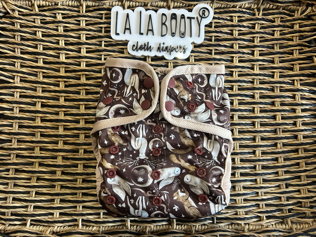Luca Print Cover Diaper Middlest and Maximest Flex Sizing