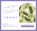Tommy Print Pocket Diaper Middlest and Maximest Flex Sizing