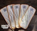 Tangerine 5 Layer Bamboo Terry Shortie Insert