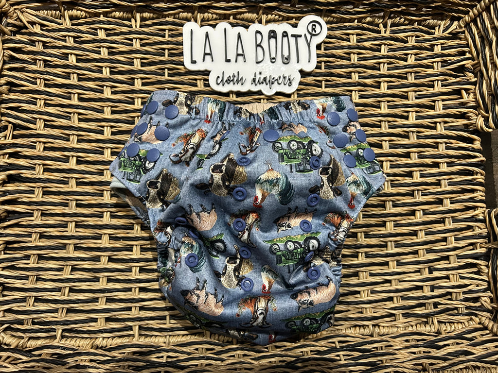 Larry Print Pull up style Trainer