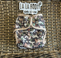 Elise Print Cover Diaper Middlest and Maximest Flex Sizing