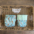 Logan Print Pocket Diaper Middlest and Maximest Flex Sizing