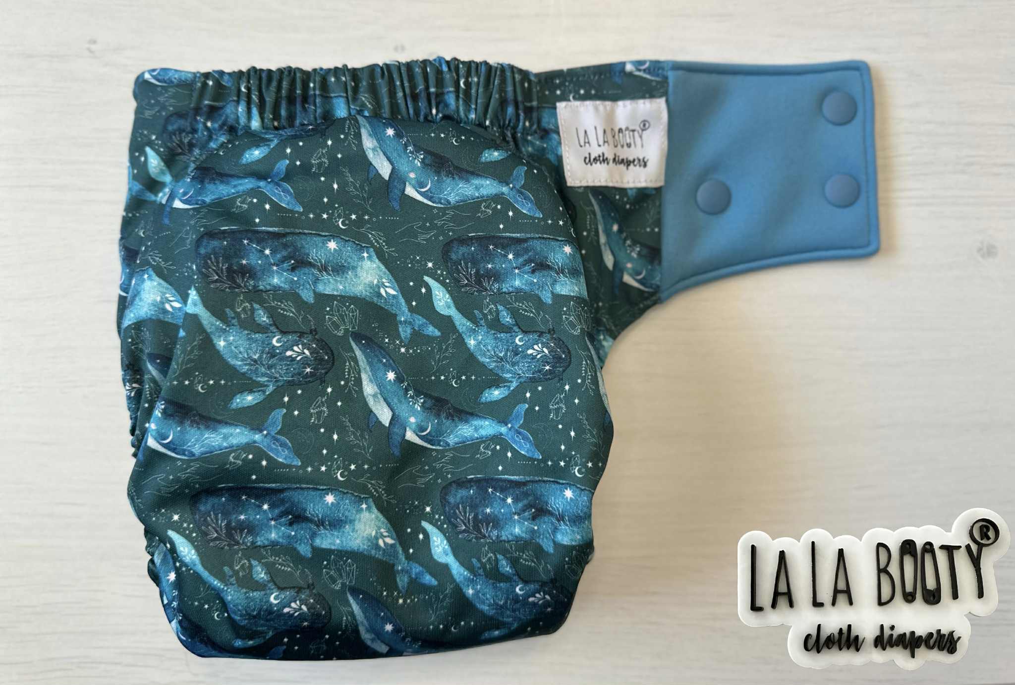 Bailey Print Pocket Diaper Middlest and Maximest Flex Sizing