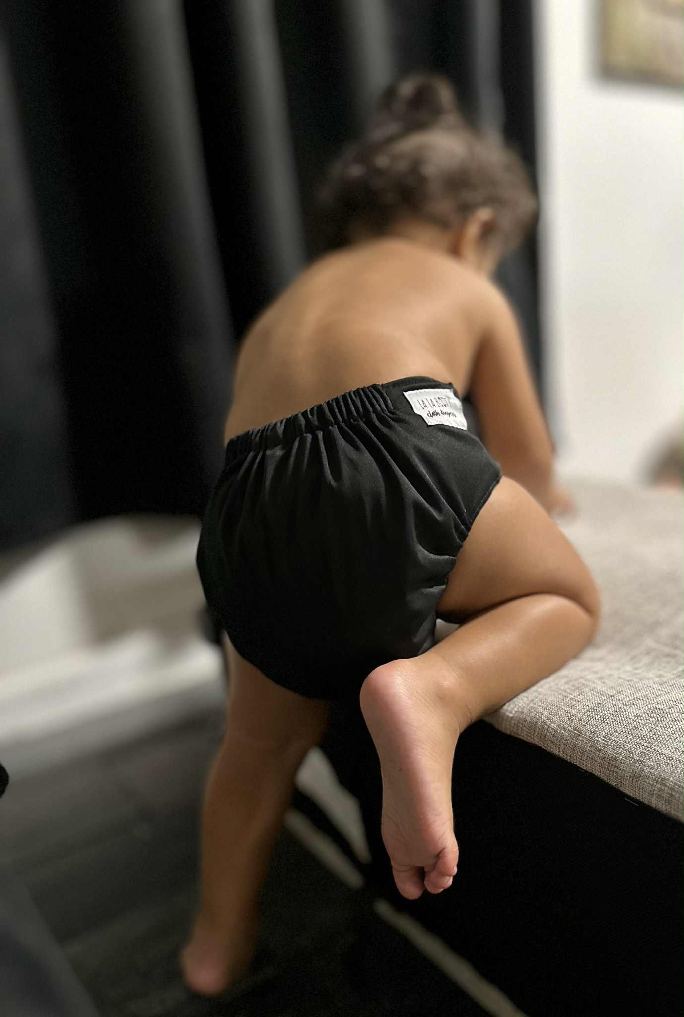 Caviar Print Pocket Diaper Middlest and Maximest Flex Sizing