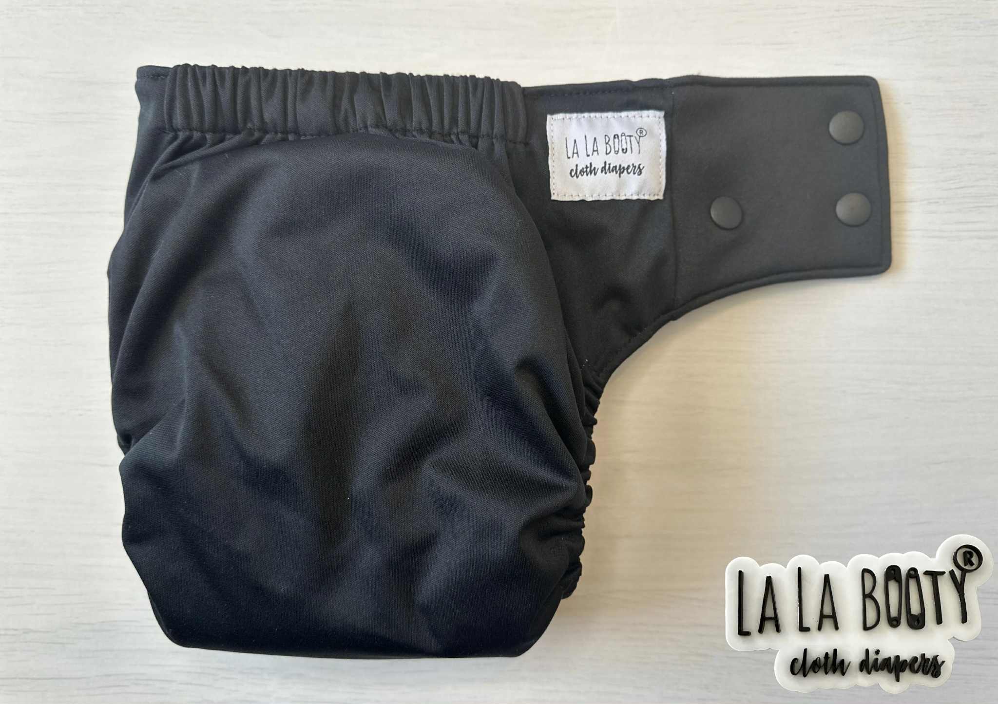 Caviar Print Pocket Diaper Middlest and Maximest Flex Sizing