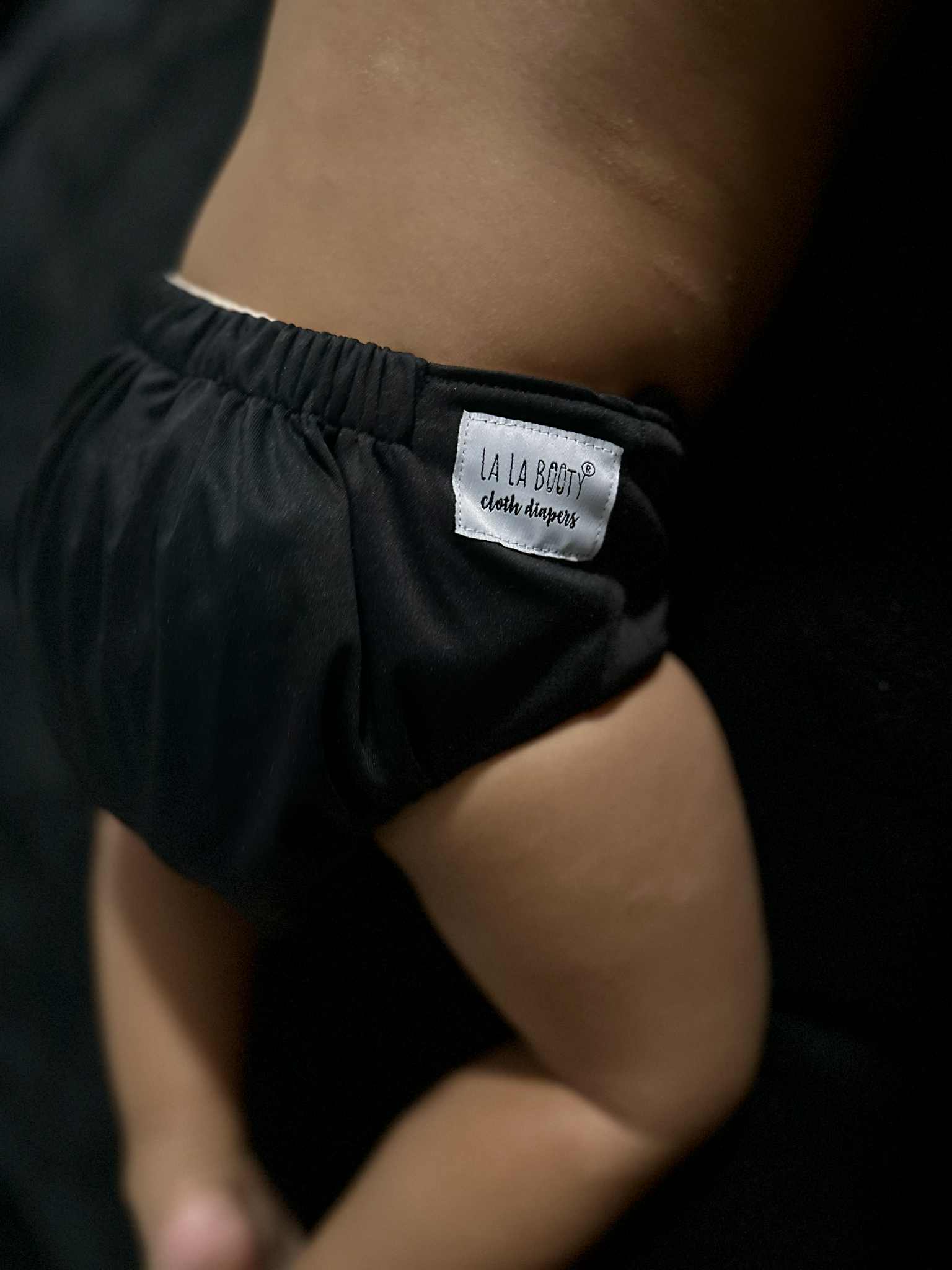 Caviar Print Pocket Diaper Middlest and Maximest Flex Sizing