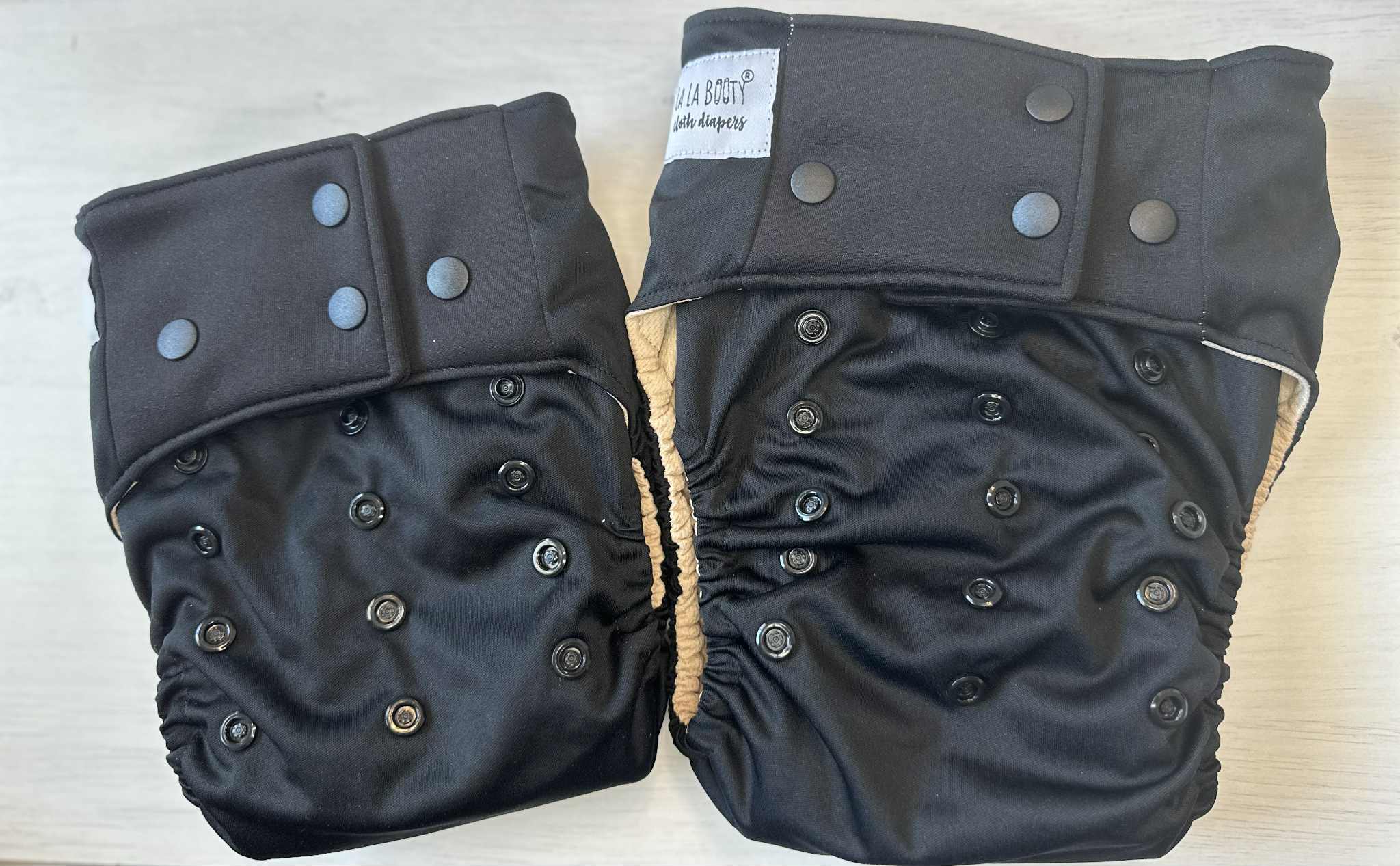 Caviar Print Pocket Diaper Middlest and Maximest Flex Sizing