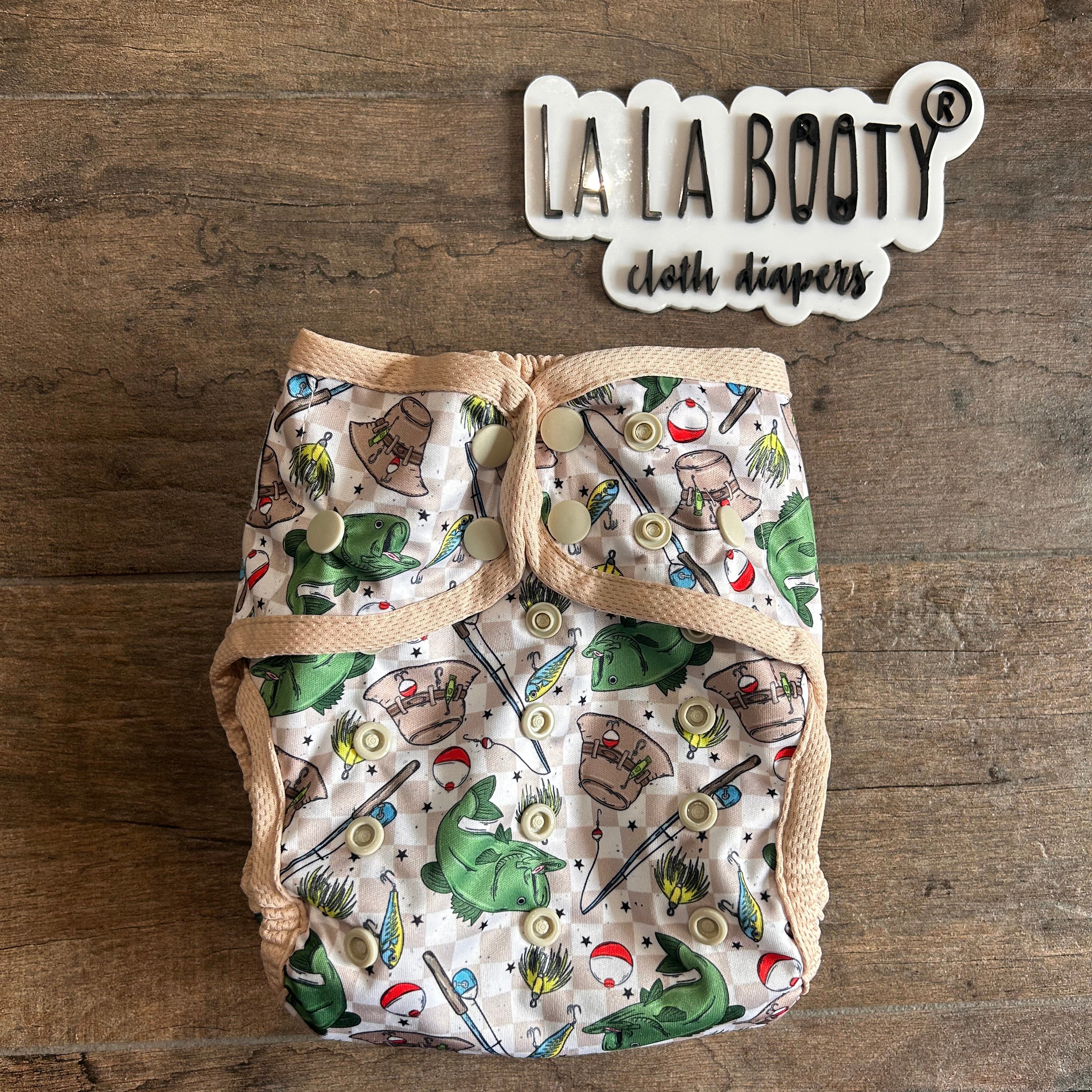 Flip Print Cover Diaper Middlest and Maximest Flex Sizing