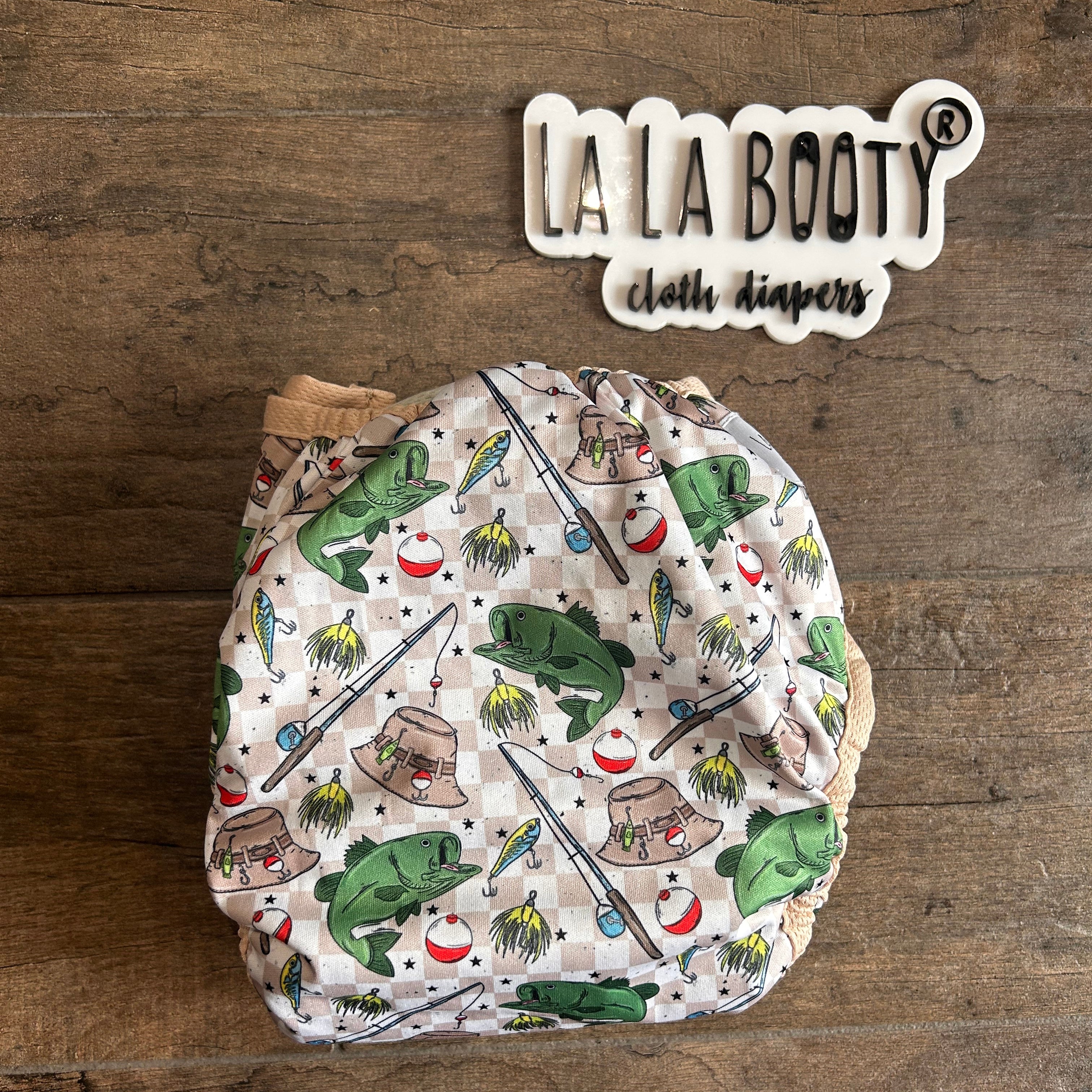 Flip Print Cover Diaper Middlest and Maximest Flex Sizing