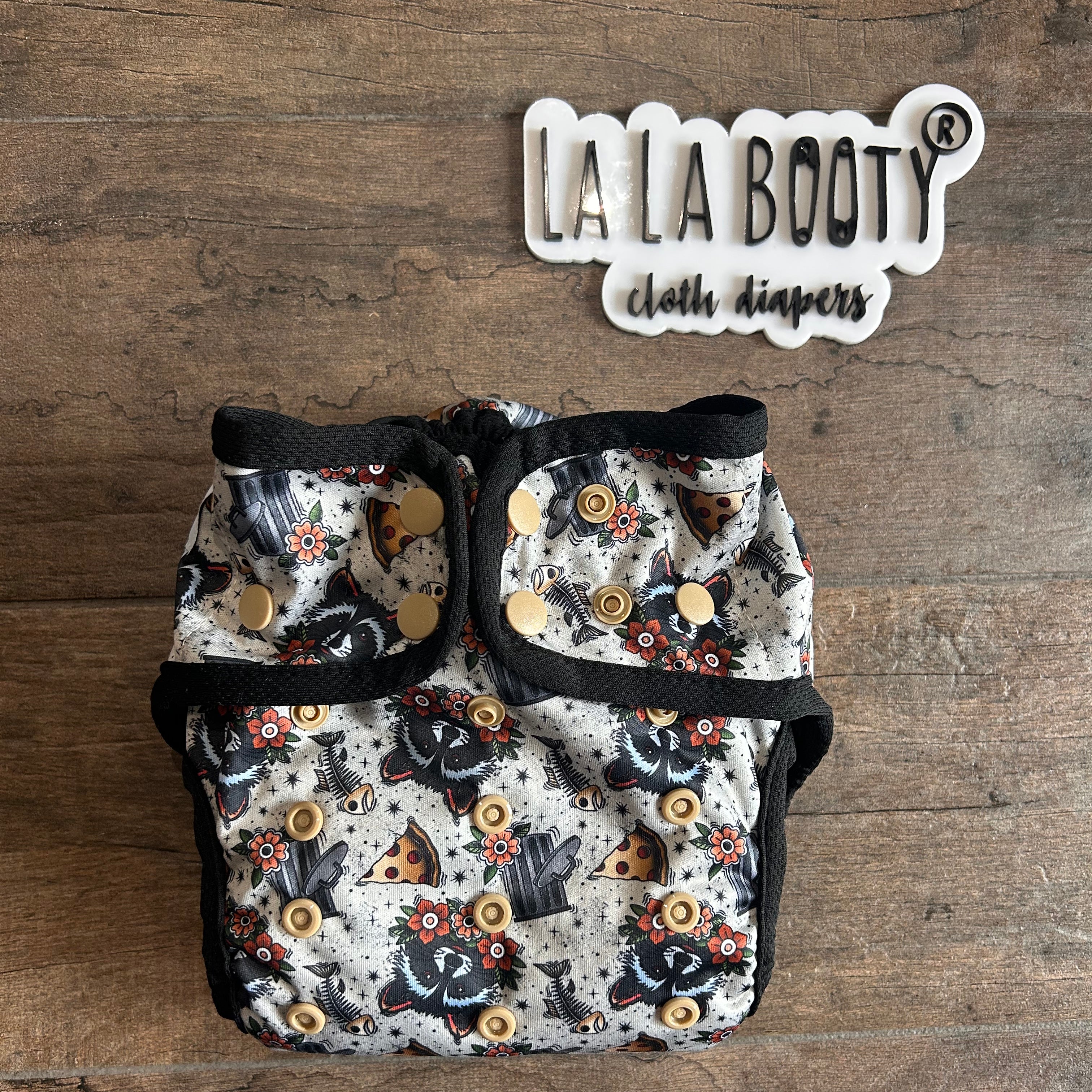 Roxy Print Cover Diaper Middlest and Maximest Flex Sizing