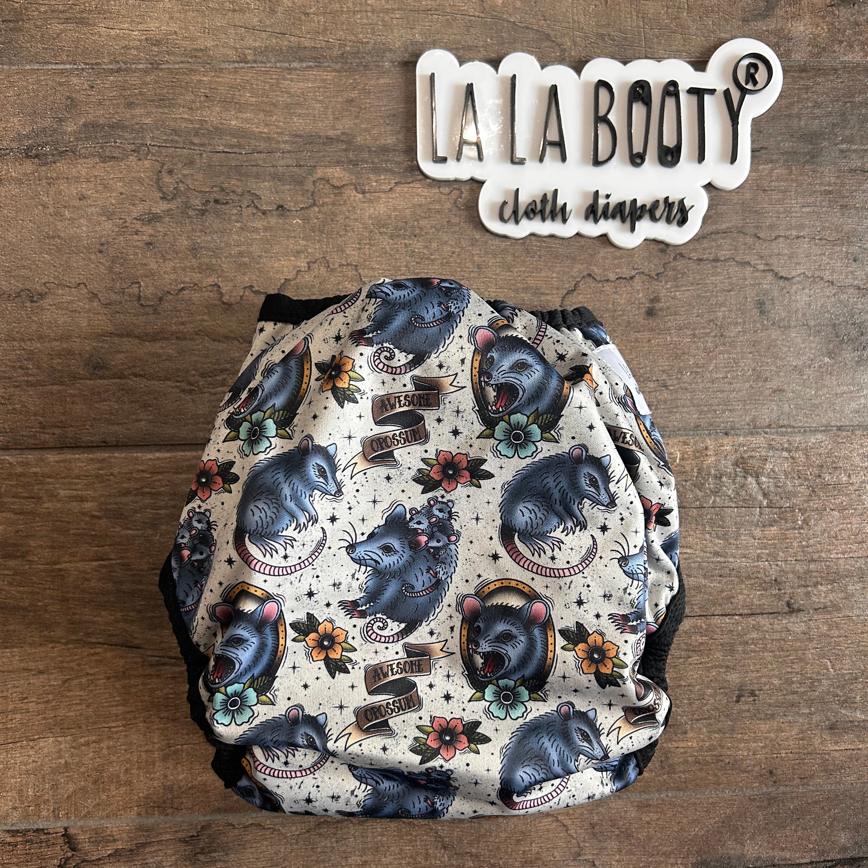 Tilly Print Cover Diaper Middlest and Maximest Flex Sizing