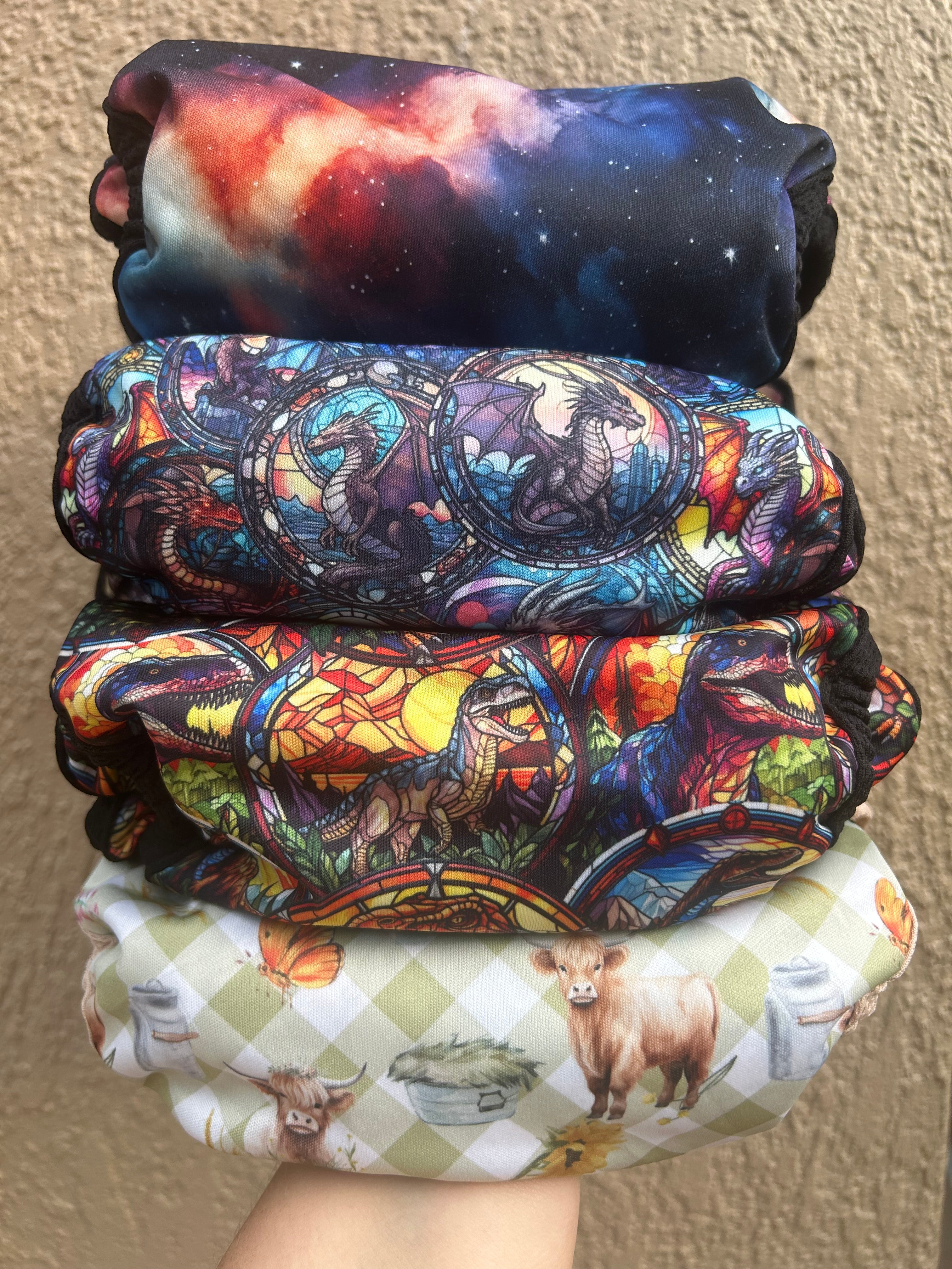 January '25 Print Cover Diapers Middlest and Maximest Flex Sizing