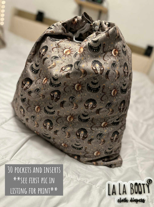 Aurelia Print Pail Liner - Double Lined