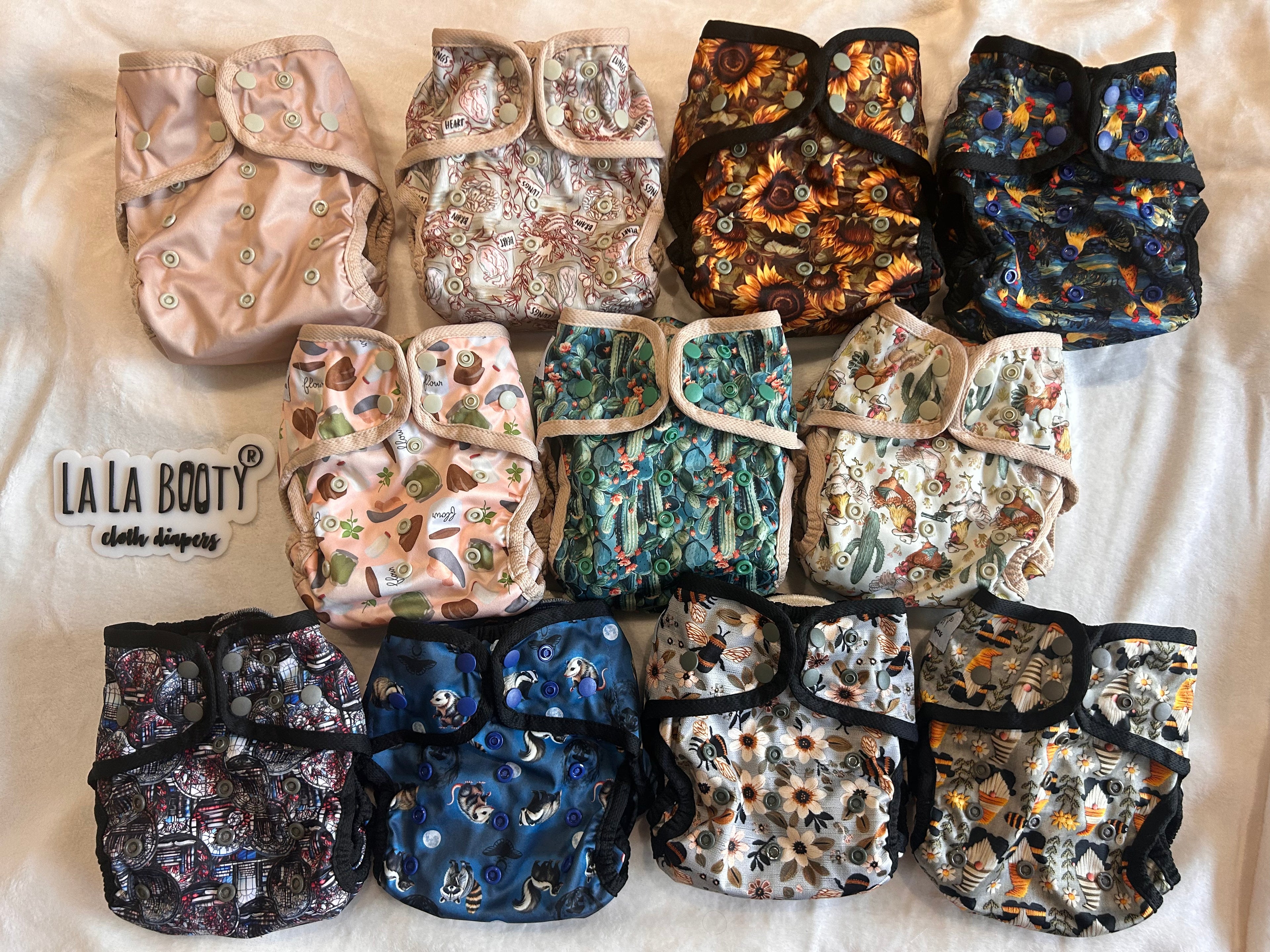 April '25 Print Cover Diapers Middlest and Maximest Flex Sizing