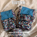 Flutter Print Pocket Diaper Middlest and Maximest Flex Sizing