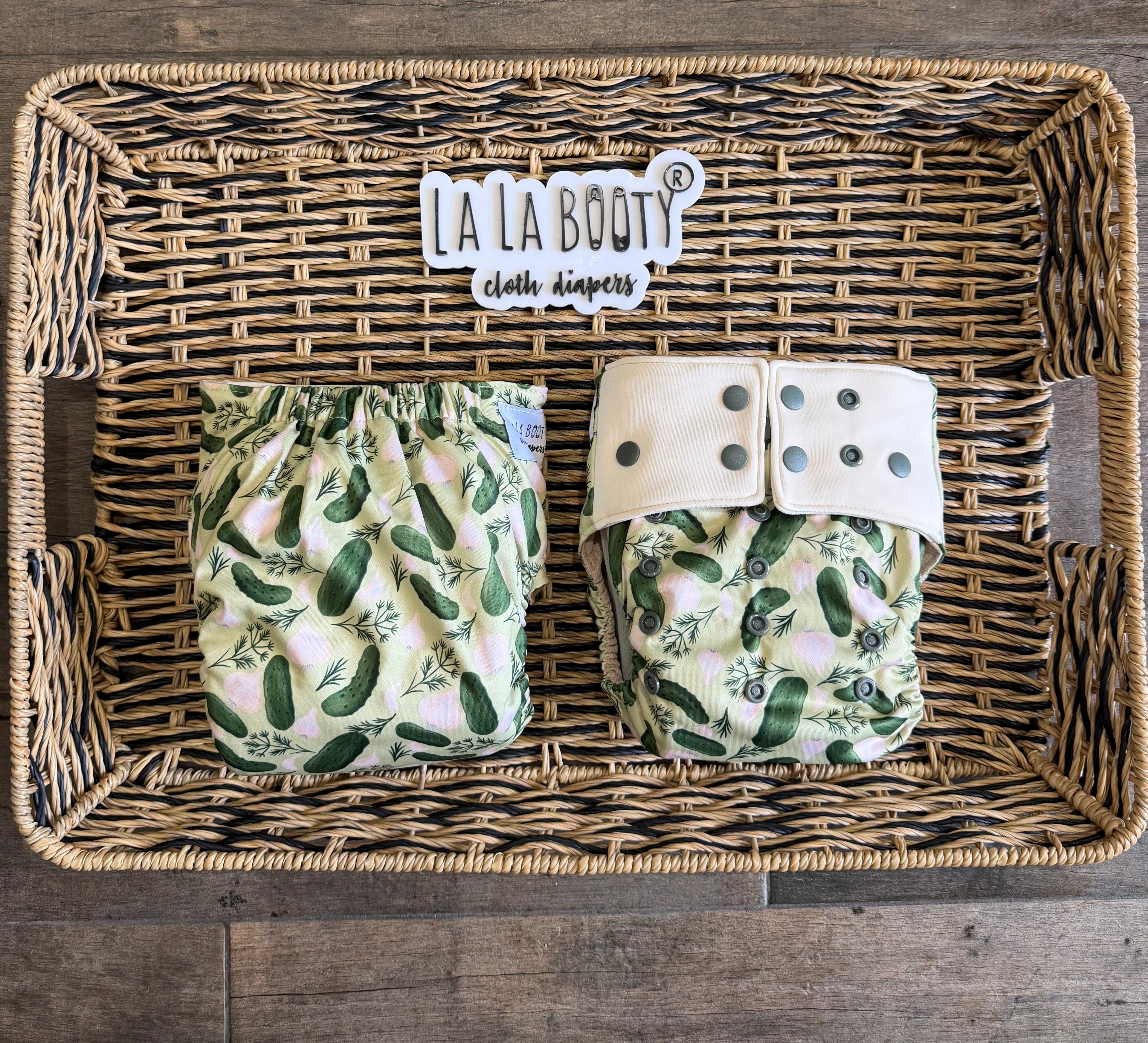 Tommy Print Pocket Diaper Middlest and Maximest Flex Sizing