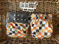 Gridlock Print Pocket Diaper Middlest and Maximest Flex Sizing