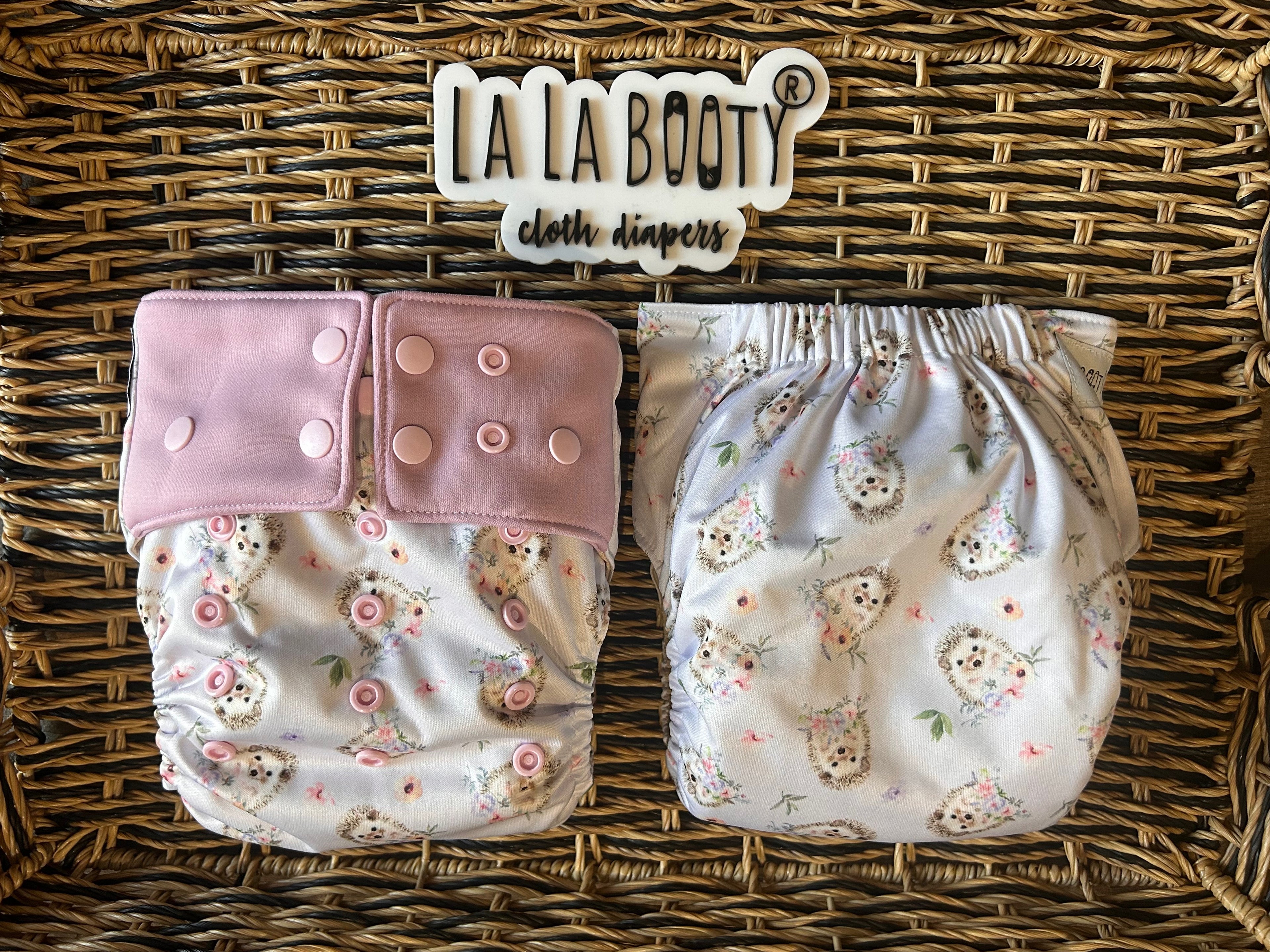 Harriet Print Pocket Diaper Middlest and Maximest Flex Sizing