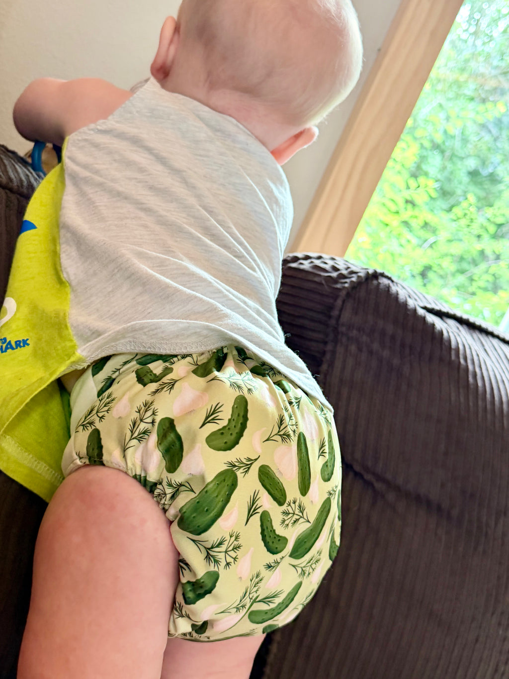 Tommy Print Pocket Diaper Middlest and Maximest Flex Sizing