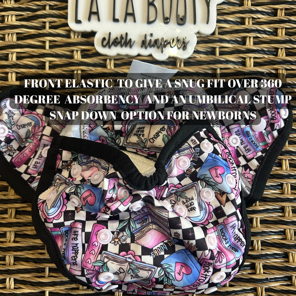 Bookish Print Cover Littlest (Up to 15lbs) - All in Two Style