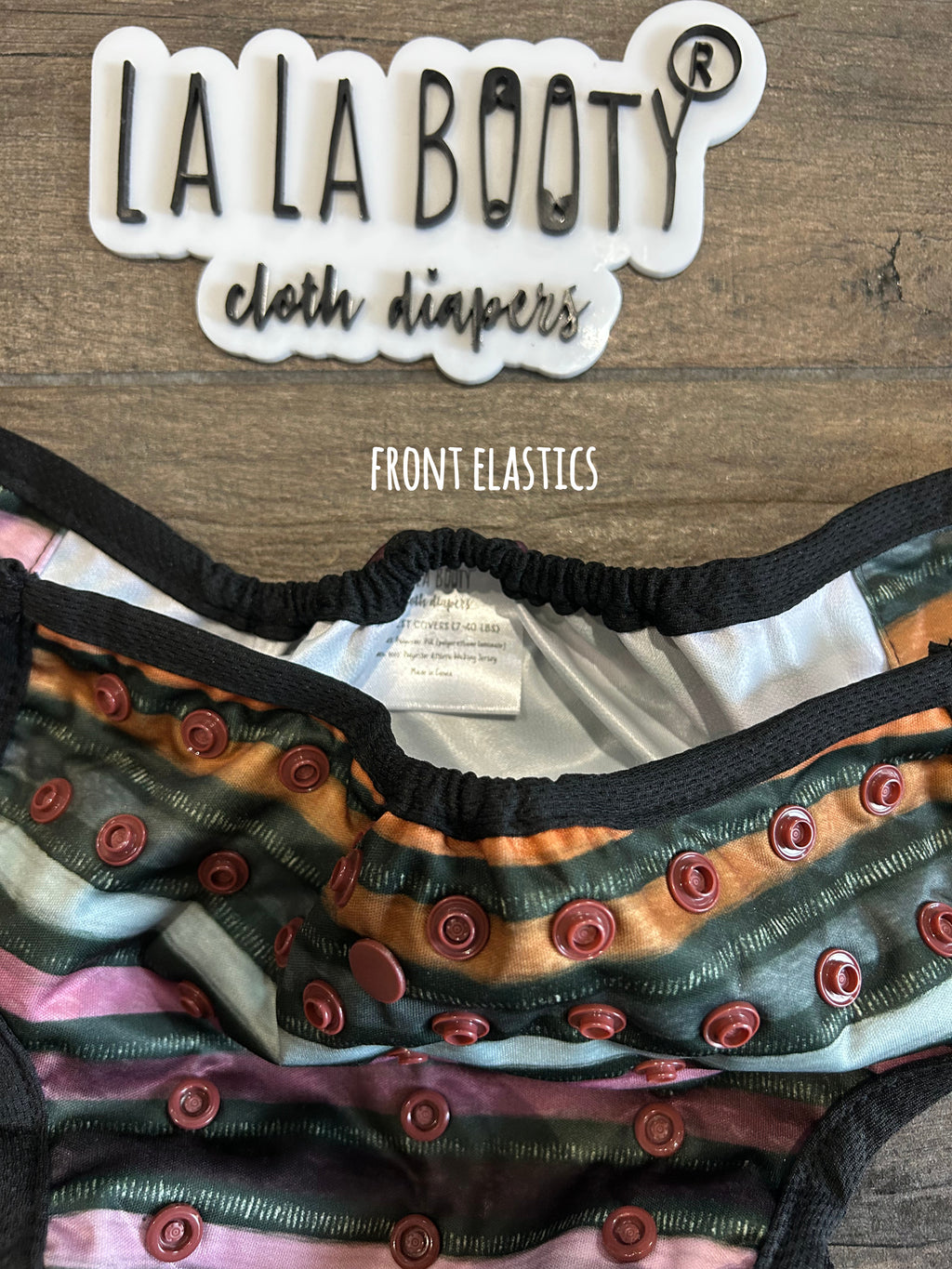 Astral Nectar Print Cover Diaper Middlest and Maximest Flex Sizing