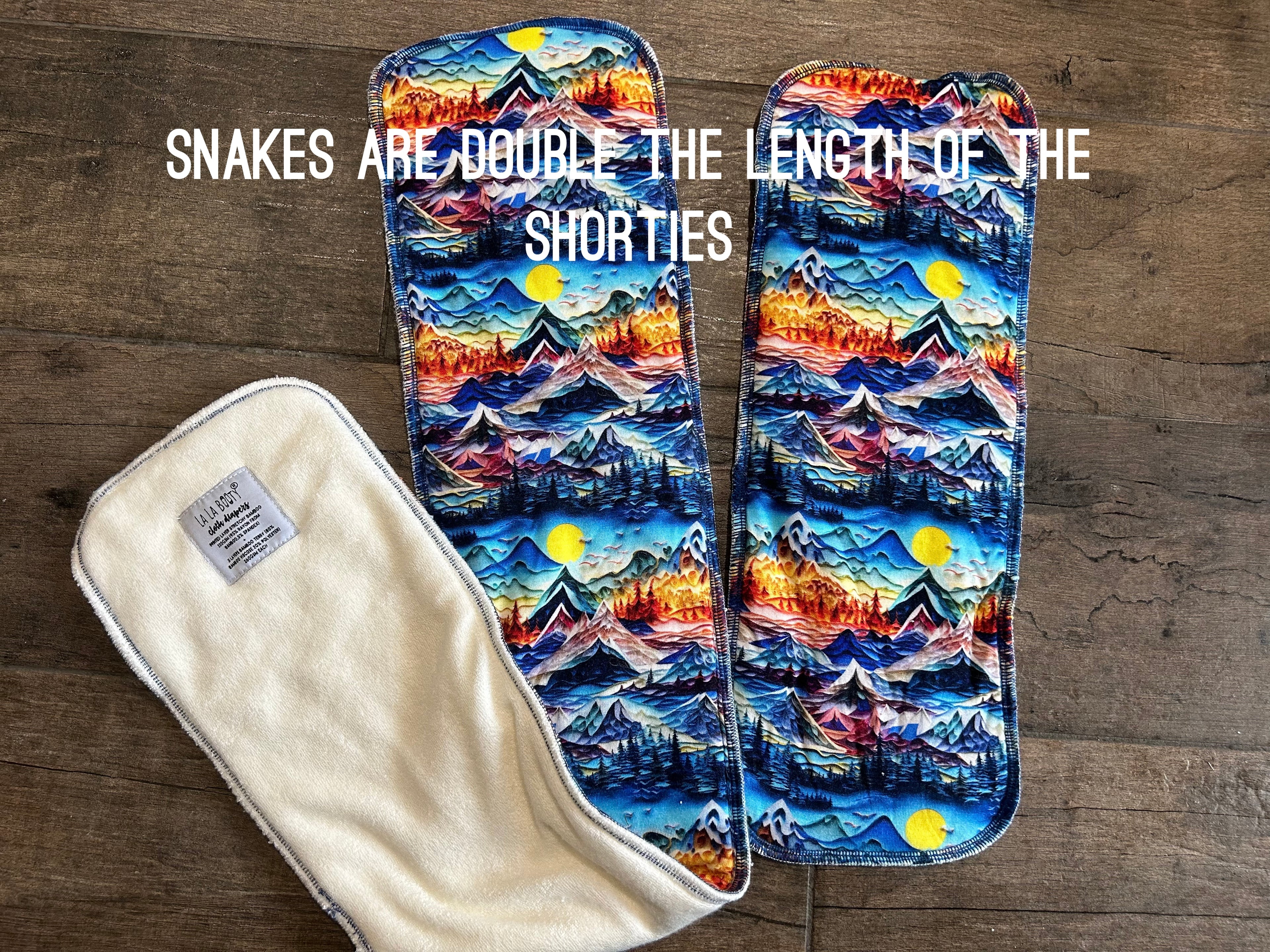 Bookish Print Fluffluxe Maximest Fitted Diaper (25-65lbs)