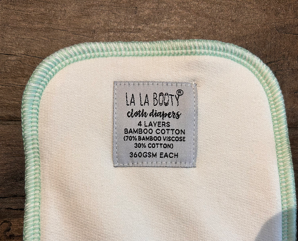 Mint Bamboo Cotton Inserts