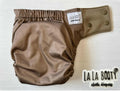 Leather Print Pocket Diaper Middlest and Maximest Flex Sizing