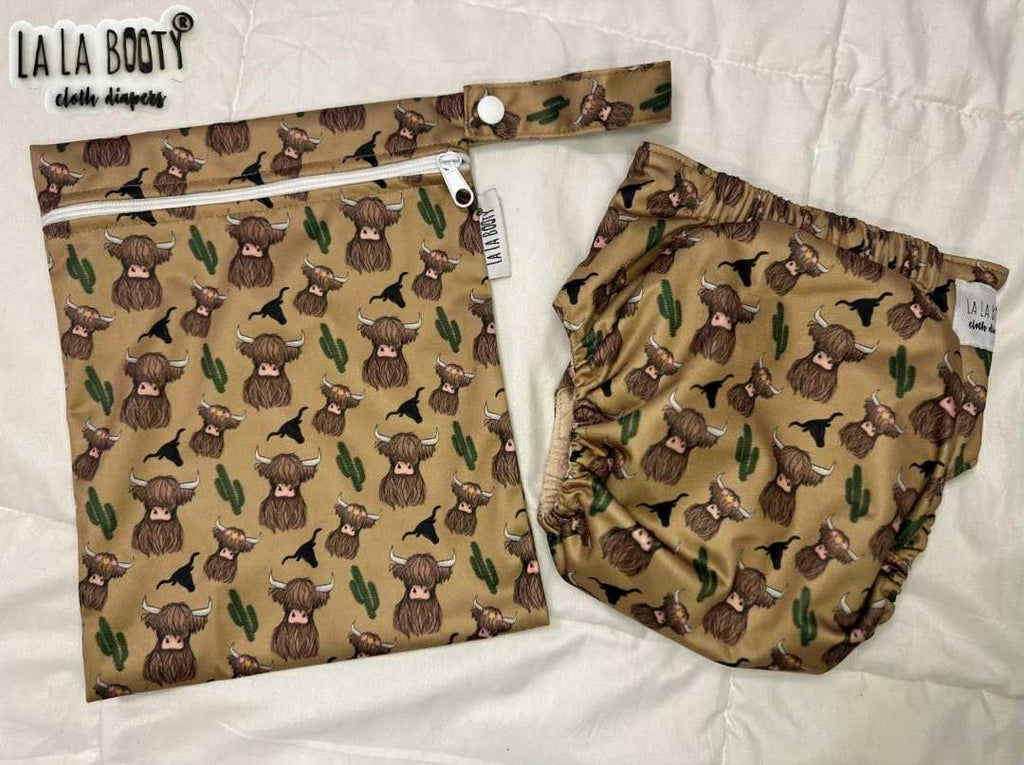 Lennox Print Pocket Diaper Middlest and Maximest Flex Sizing