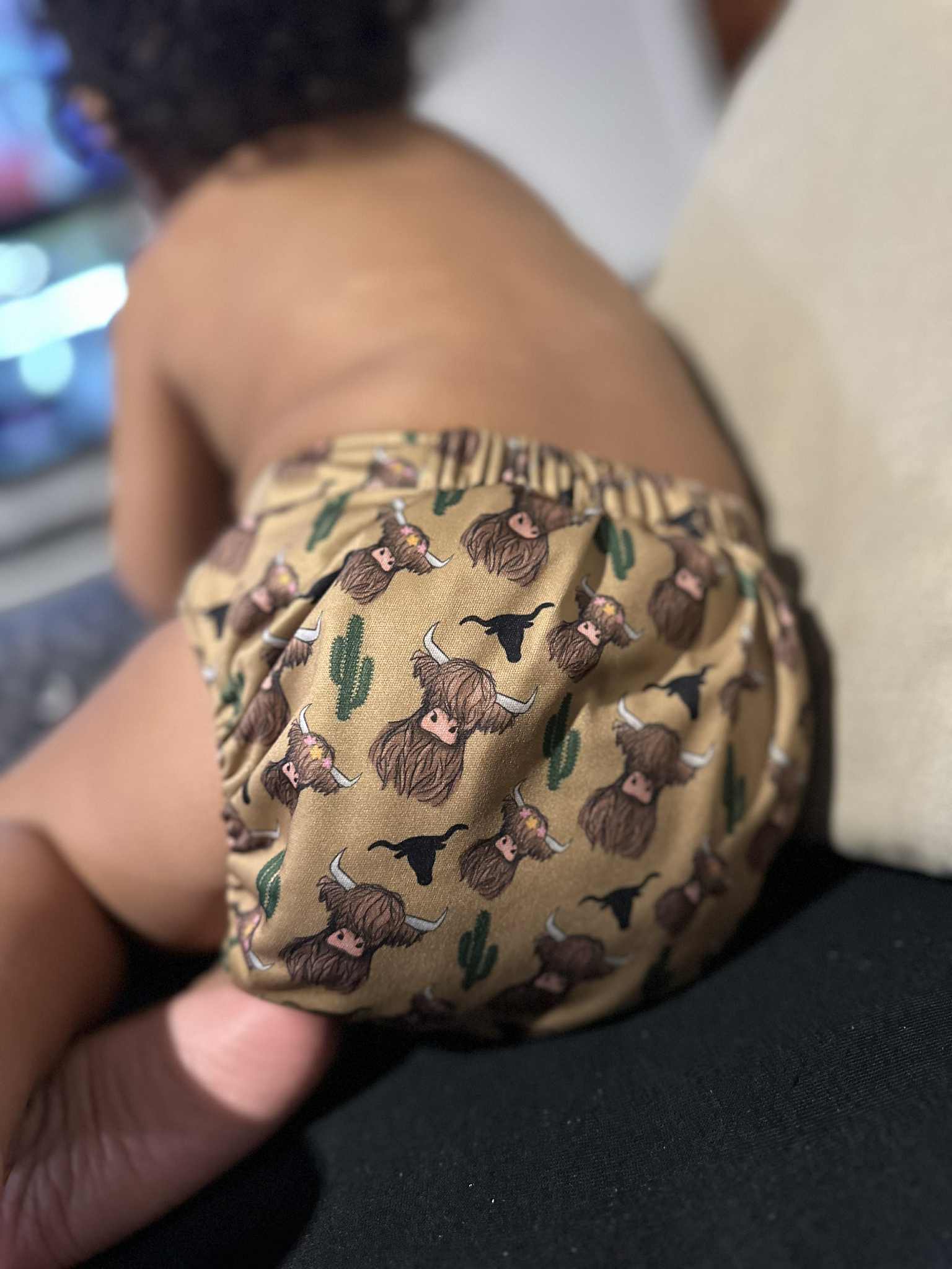 Lennox Print Pocket Diaper Middlest and Maximest Flex Sizing