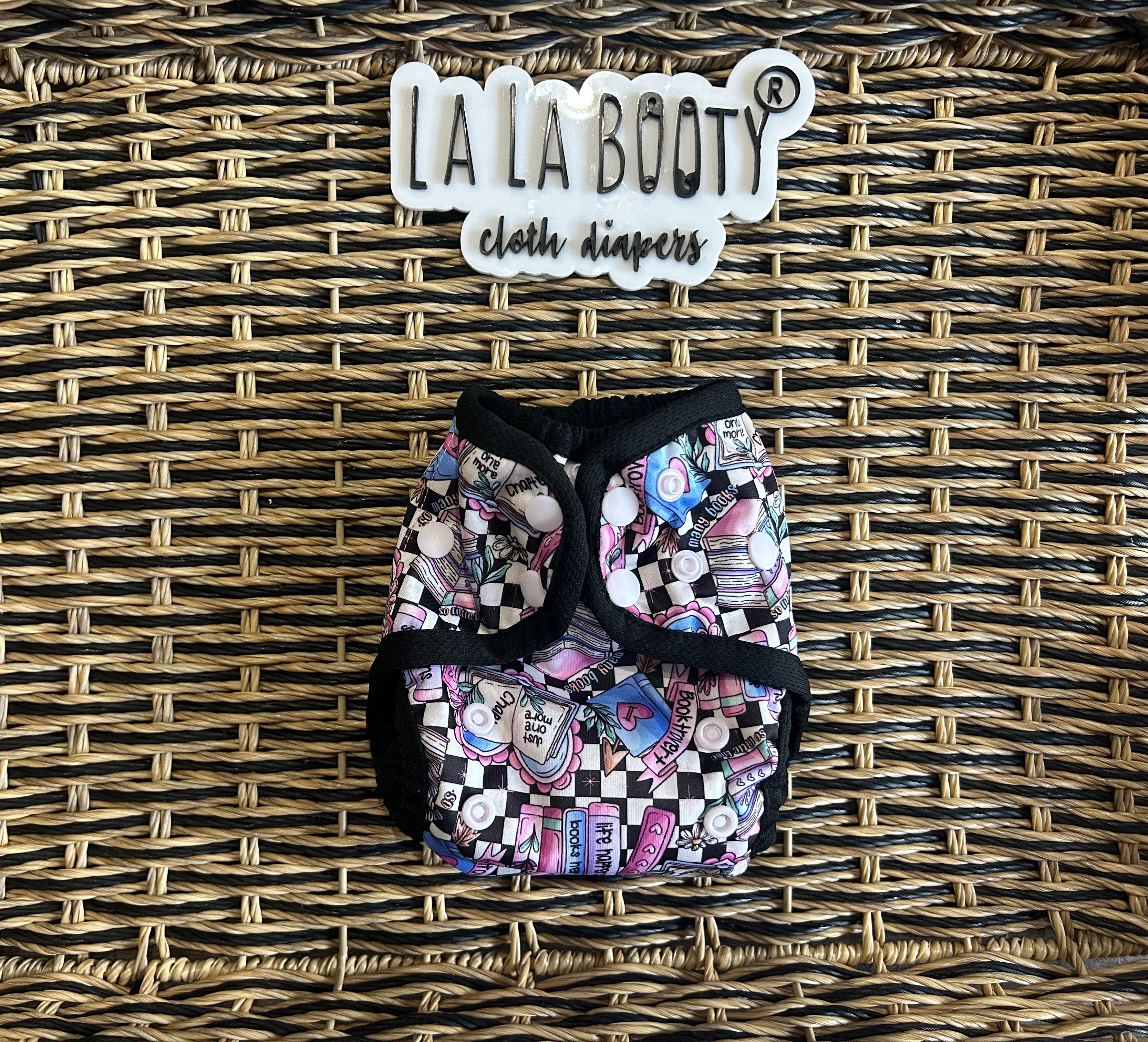 Bookish Print Cover Littlest (Up to 15lbs) - All in Two Style