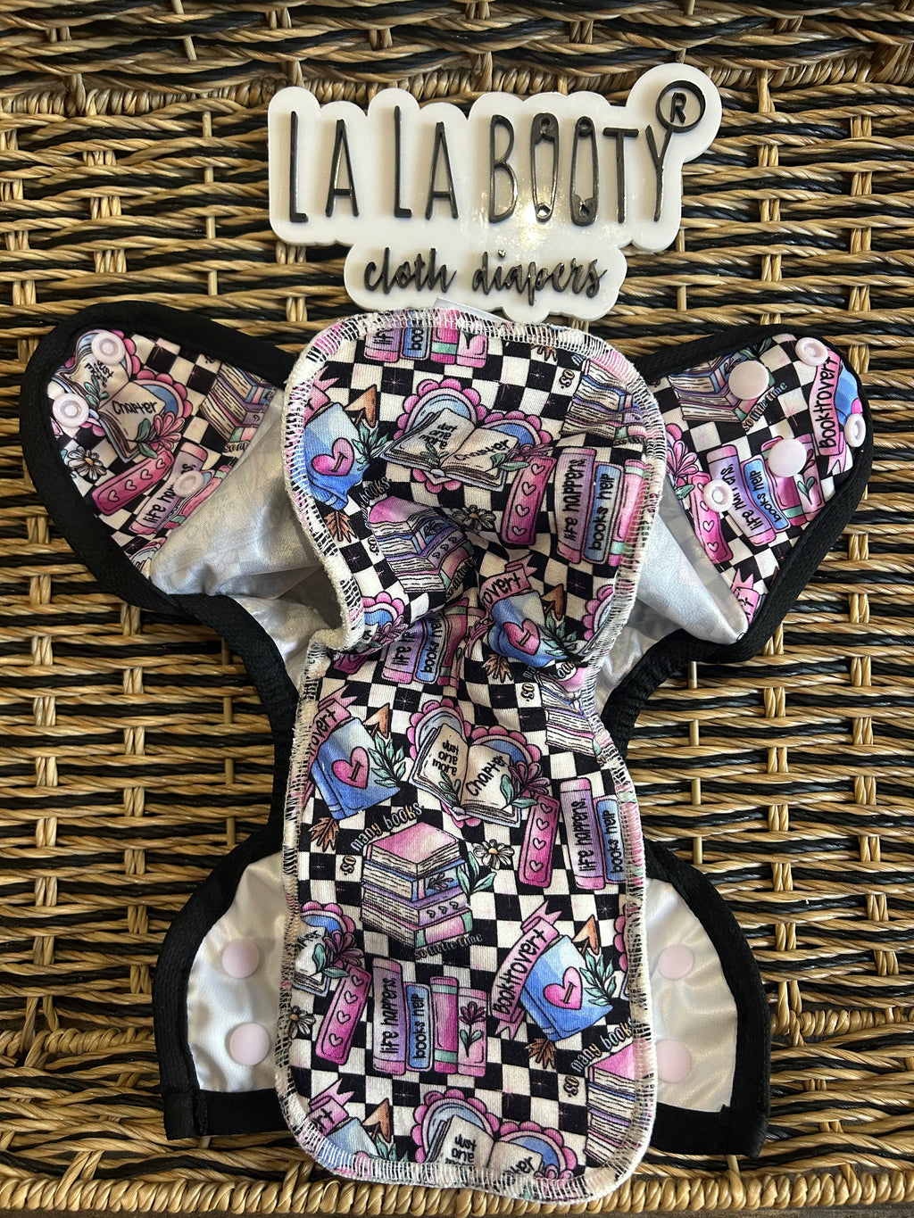 Bookish Print Cover Littlest (Up to 15lbs) - All in Two Style