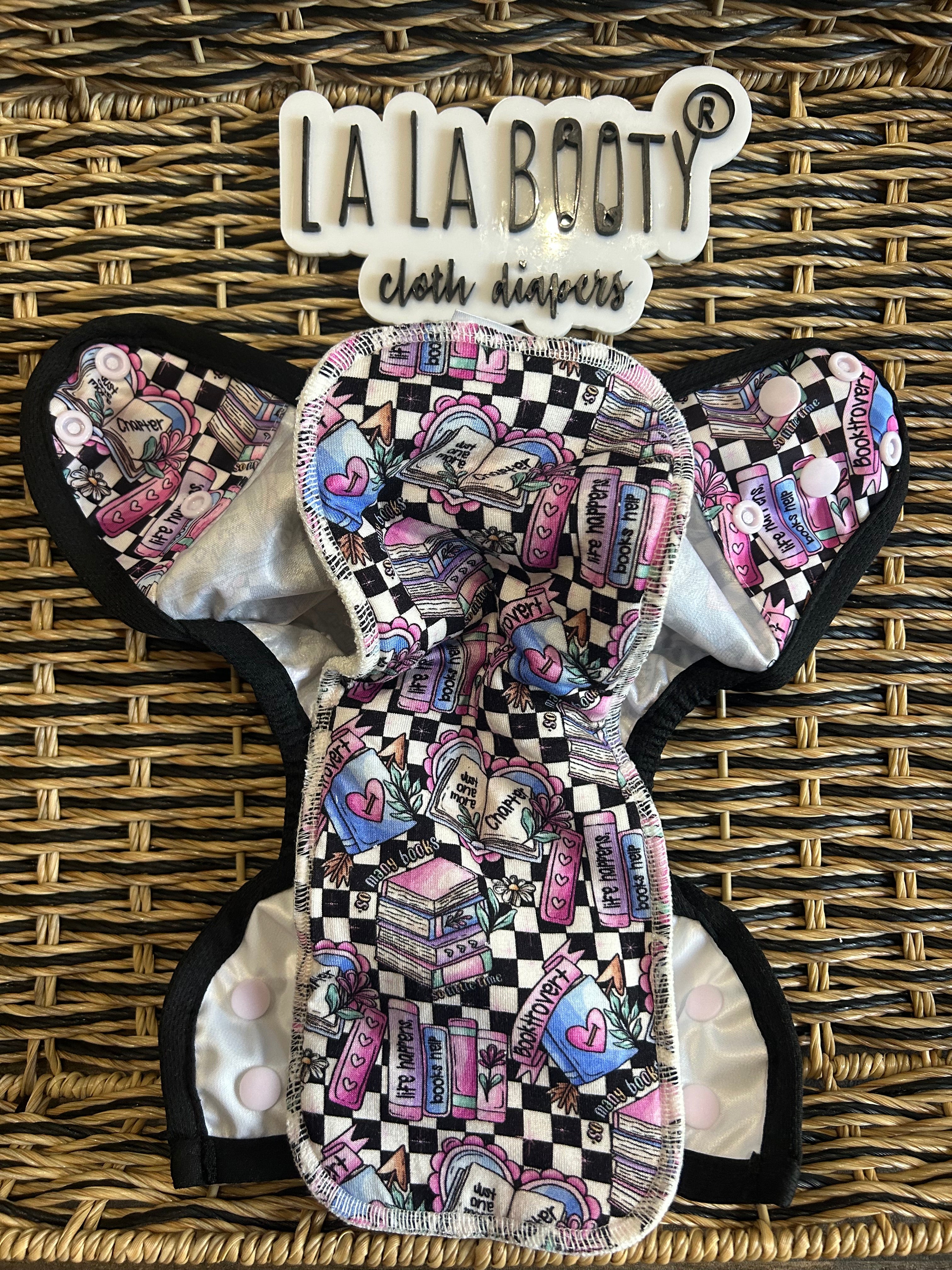 Bookish Print Cover Littlest (Up to 15lbs) - All in Two Style