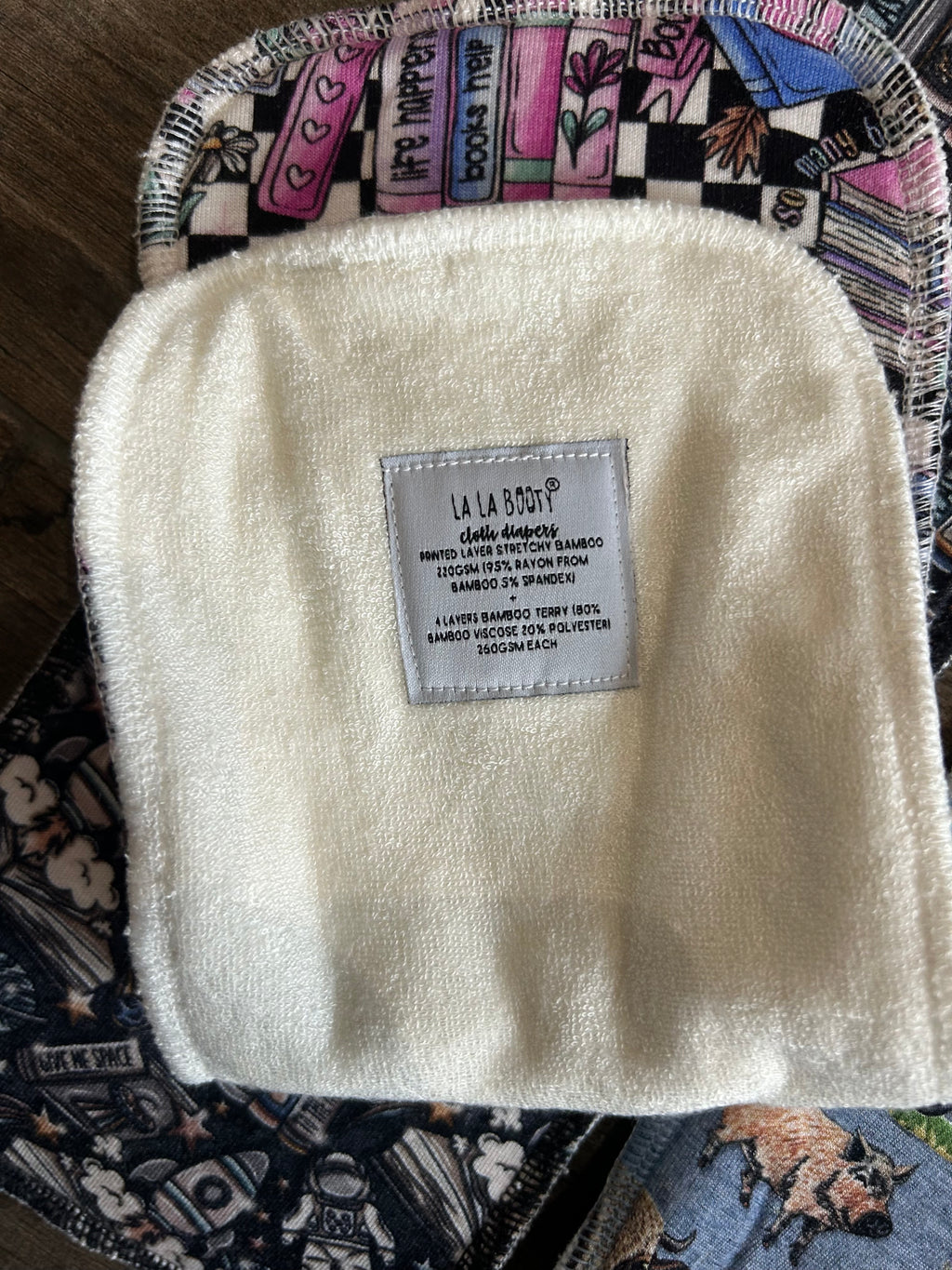Bookish Print Cover Littlest (Up to 15lbs) - All in Two Style