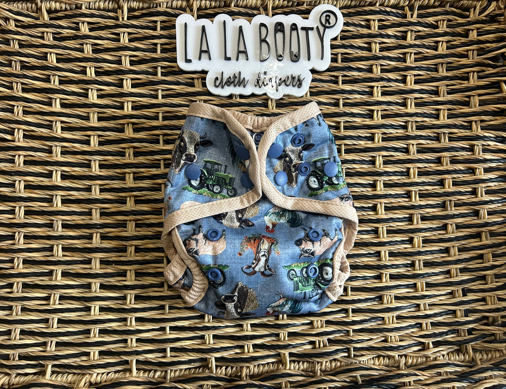 Larry Print Cover Littlest (Up to 15lbs) - All in Two Style