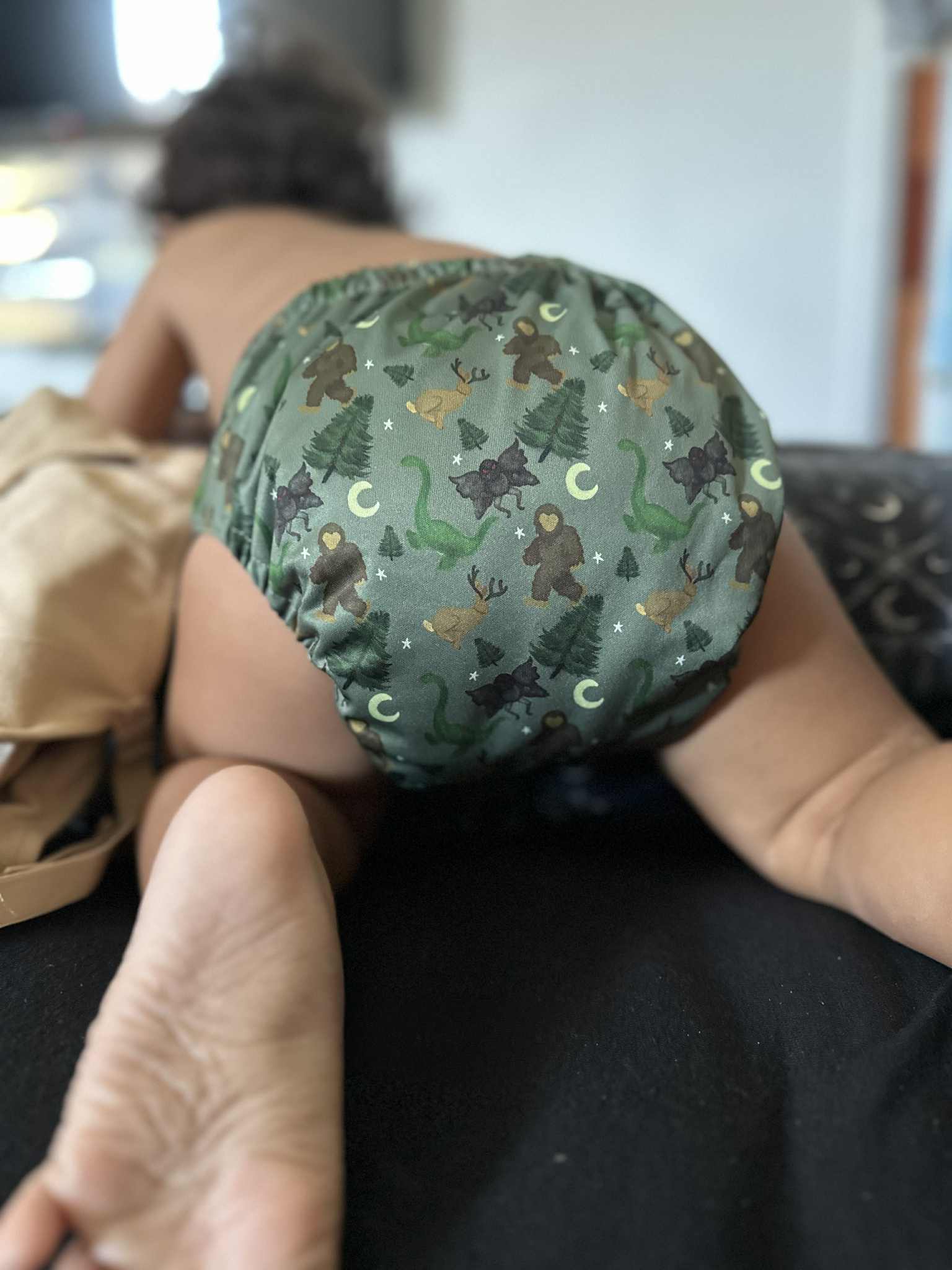 Mythwood Print Pocket Diaper Middlest and Maximest Flex Sizing