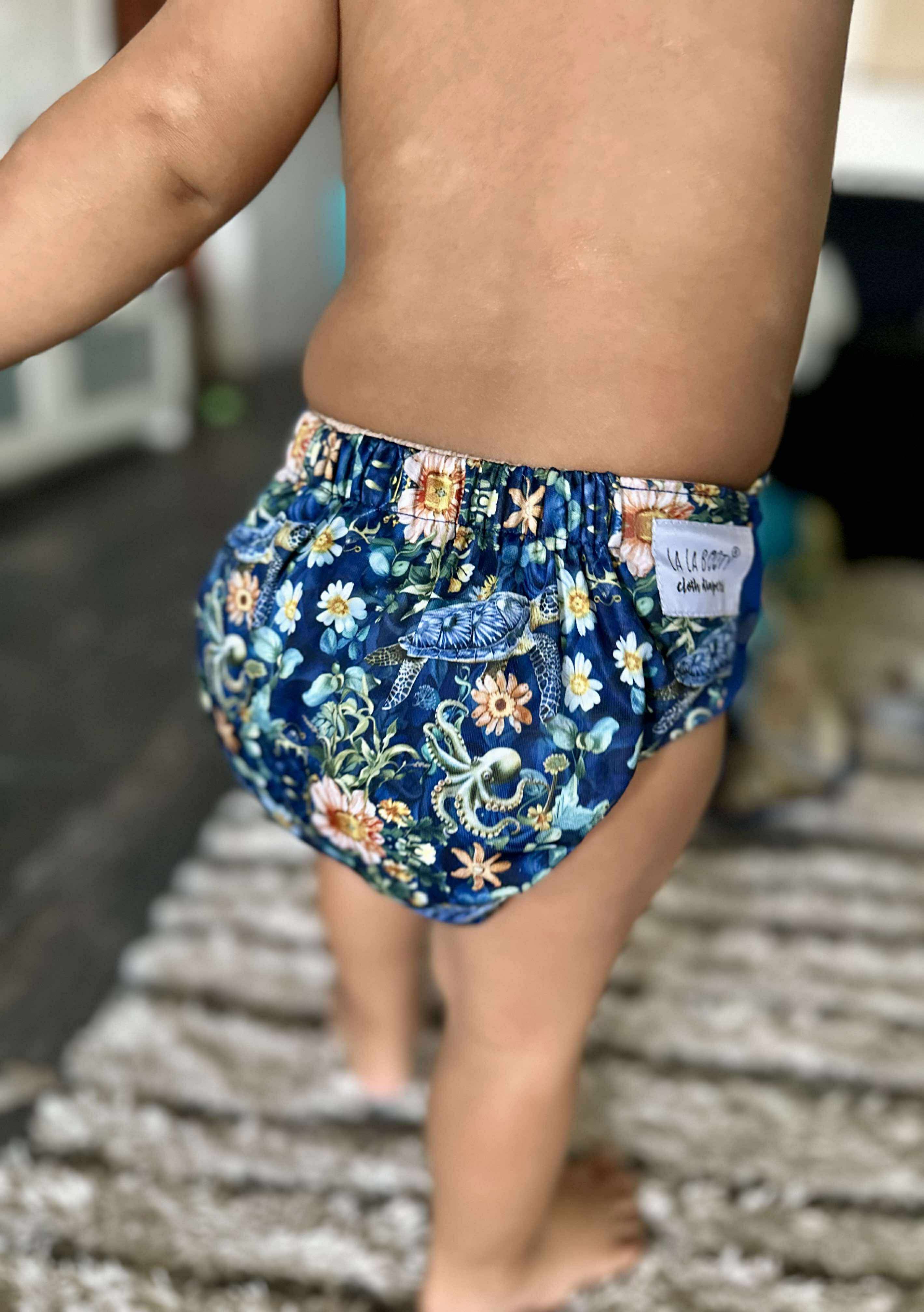 Nala Print Pocket Diaper Middlest and Maximest Flex Sizing