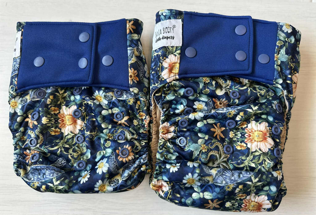 Nala Print Pocket Diaper Middlest and Maximest Flex Sizing