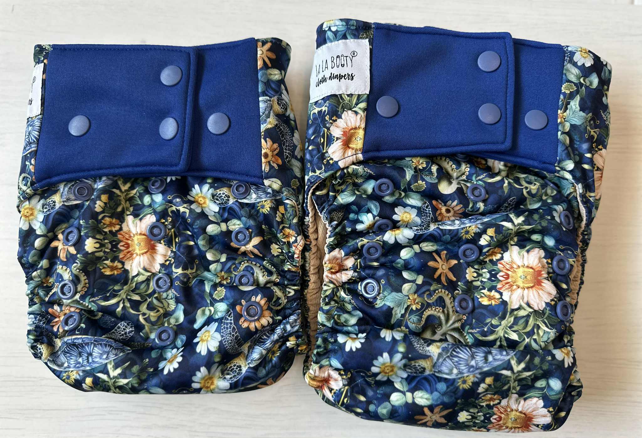 Nala Print Pocket Diaper Middlest and Maximest Flex Sizing