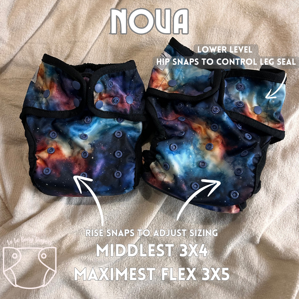 January '25 Print Cover Diapers Middlest and Maximest Flex Sizing
