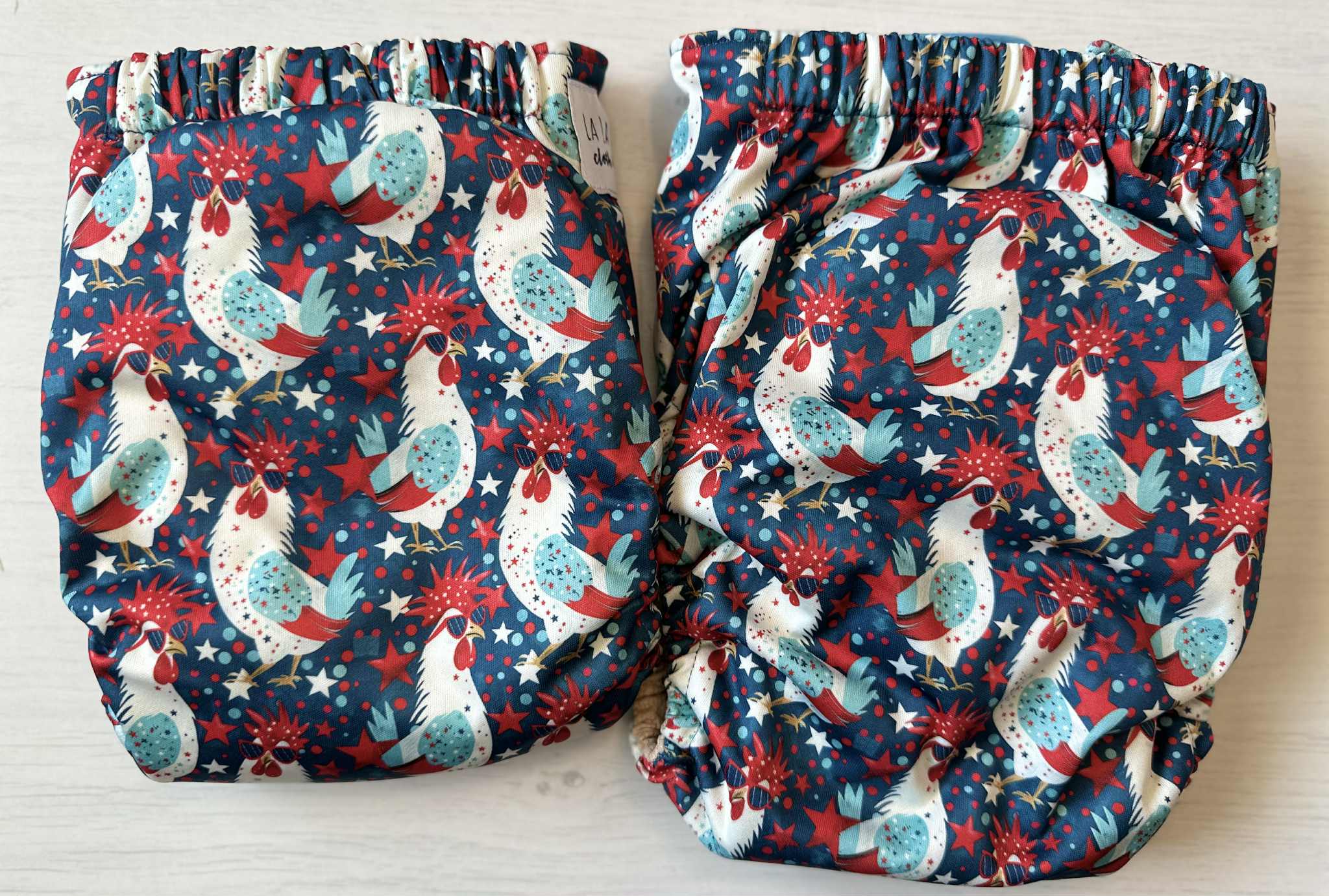 Rocko Print Pocket Diaper Middlest and Maximest Flex Sizing