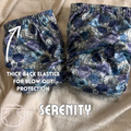 Serenity Print Pocket Diaper Middlest and Maximest Flex Sizing