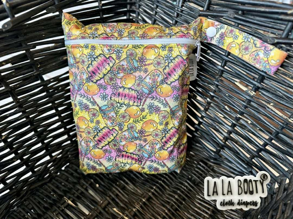 Lemon Squeezy Print Mini Wetbag