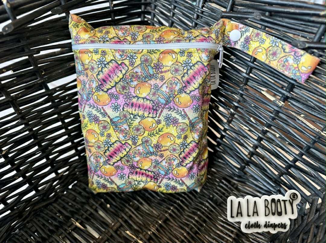 Lemon Squeezy Print Mini Wetbag