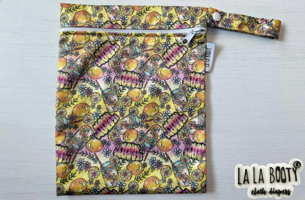 Lemon Squeezy Print Mini Wetbag