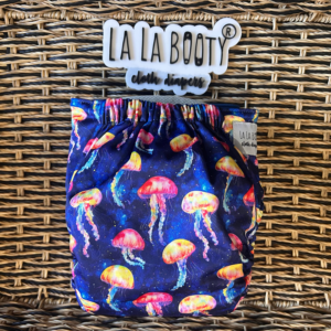 Squishy Print Pocket Diapers Middlest and Maximest Flex Sizing