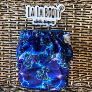 Fire Print Pocket Diapers Middlest and Maximest Flex Sizing