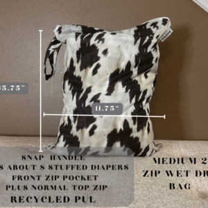 Medium Wet Bags- 2 pockets